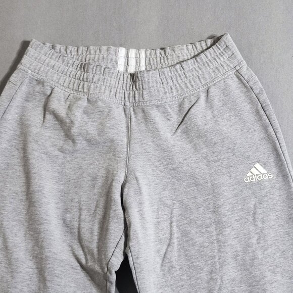 Adidas sweatpants / jogger women's size M grey colour ankle crop - Picture 2 of 15